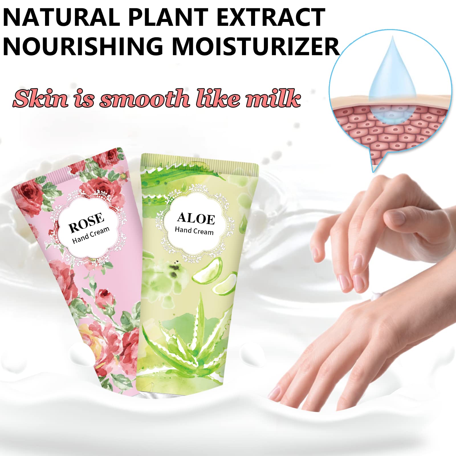 Layhomo quick-absorbing non-greasy hand cream for busy days