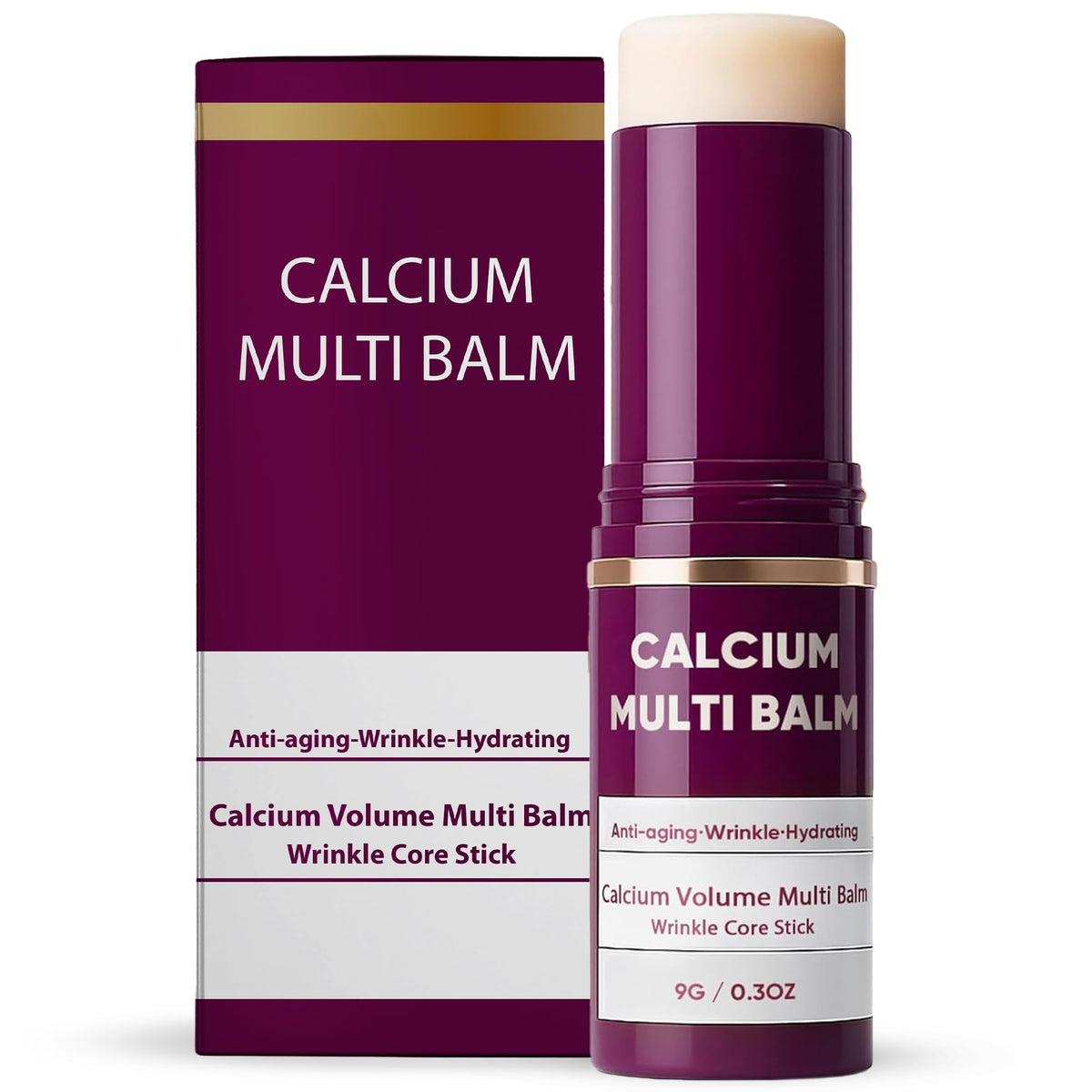 Layla Mae Calcium Volume Multi Balm Stick in packaging for on-the-go hydration.