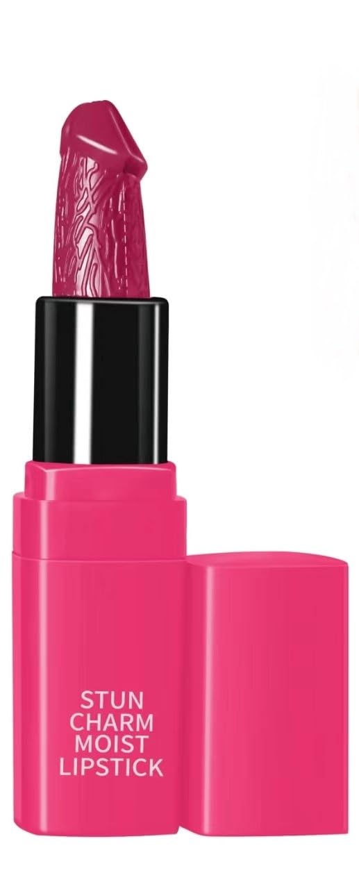 Laymoon funny lipstick gag with mushroom design, a playful gag gift for celebrations.