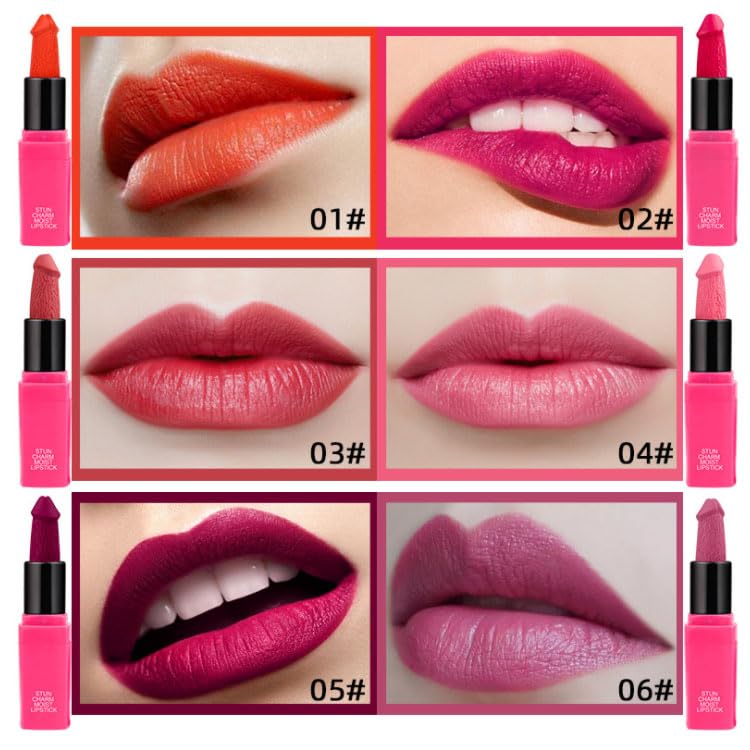 Laymoon secret Santa white elephant lipstick, a cheeky stocking stuffer.