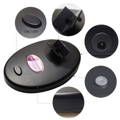 Laza Nail Lacquer Shaker compact design fits small vanities