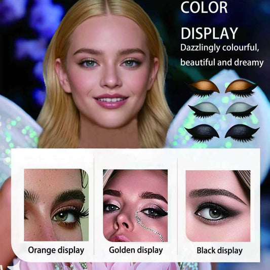 Application steps with patch on lid highlighting ease and no brush required.
