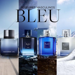 L'Bel Bleu Intense Night sea-inspired scent for evenings.