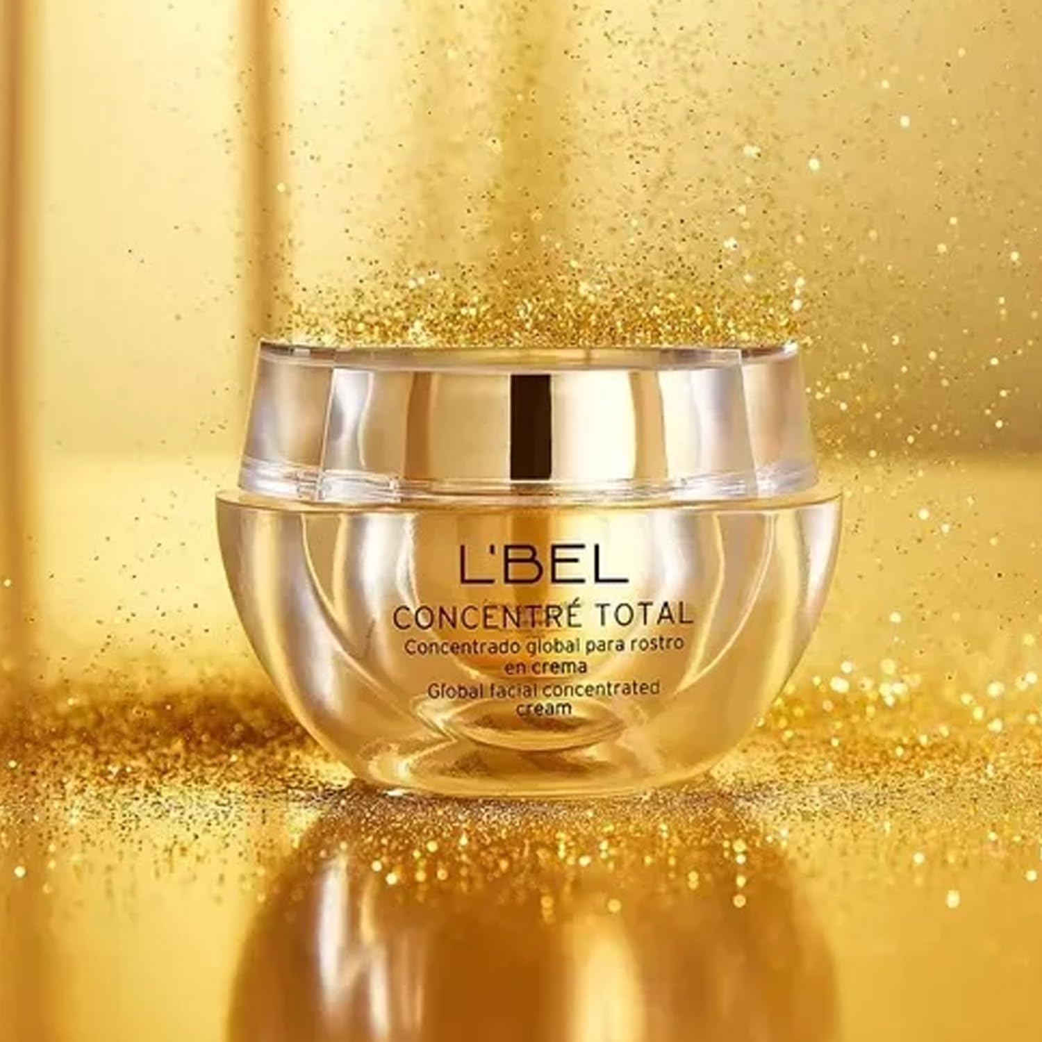 L'Bel Concentré Total in morning routine demonstrating quick absorption and refreshing feel.