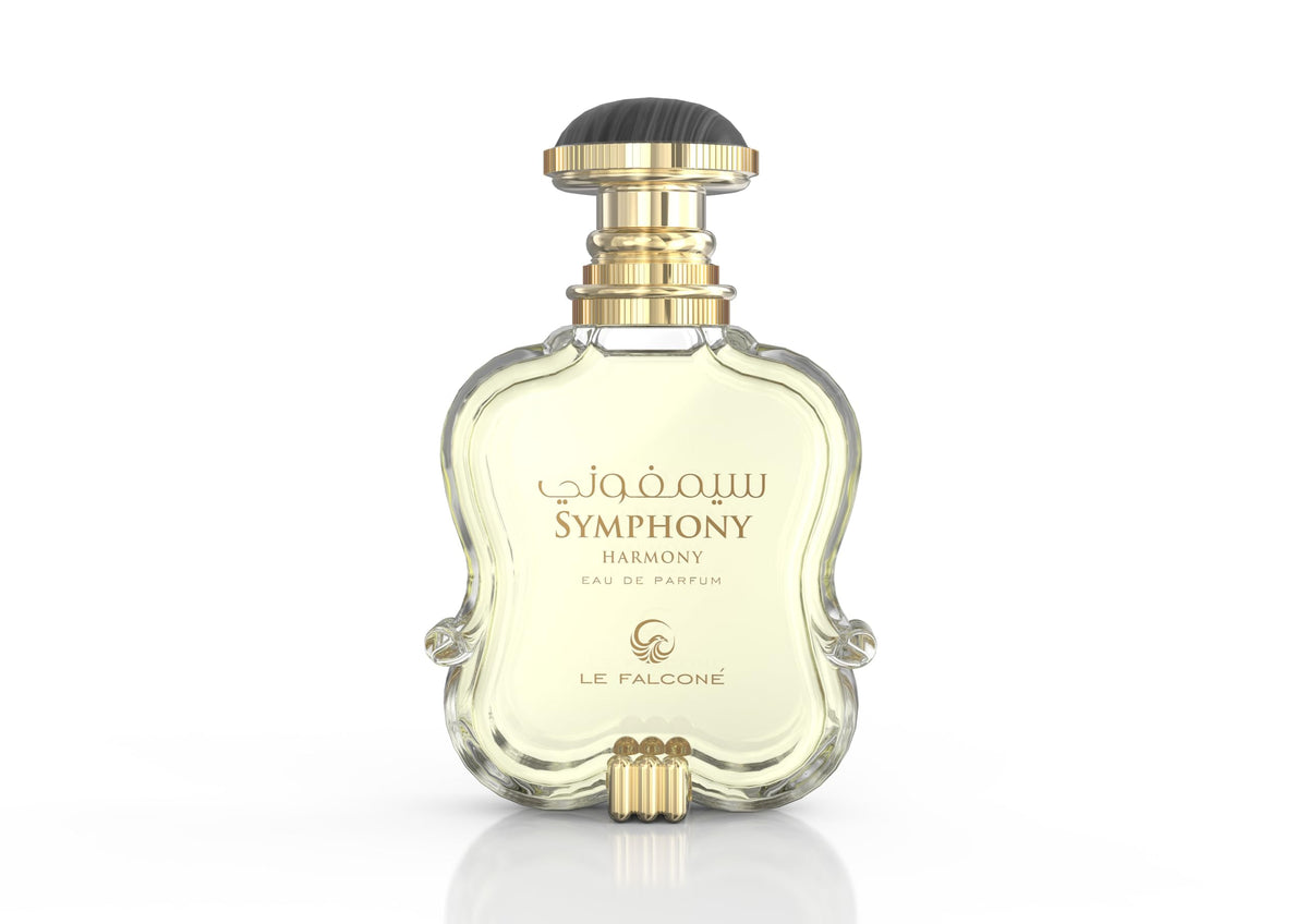 Le Falcone Symphony Harmony bottle showcasing balanced elegance for everyday refinement
