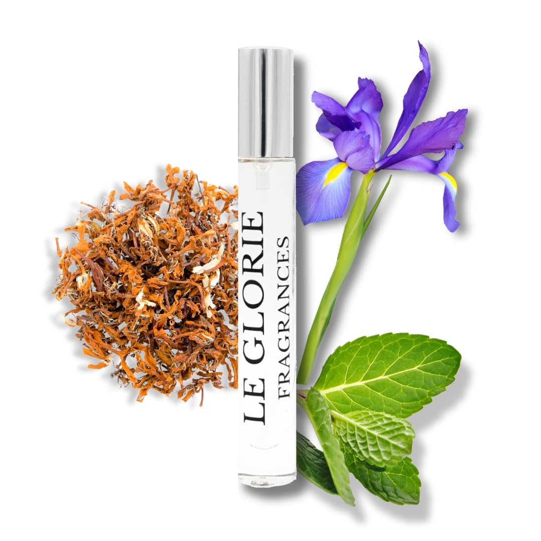 Le Glorie Fragrances Saint33 bottle front showing elegant woody aroma notes