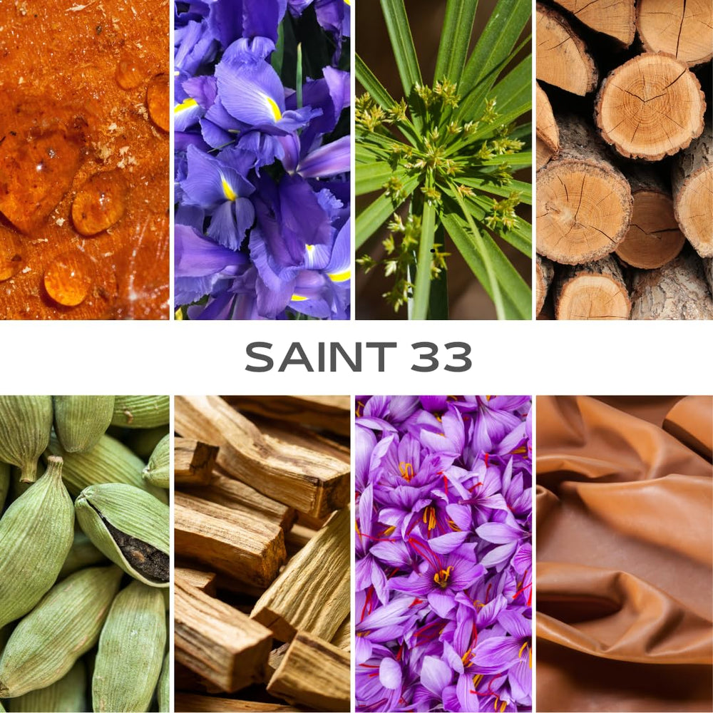 Le Glorie Saint33 box packaging communicates luxury and value