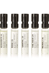 Le Labo Discovery Set vials with Neroli 36 and The Noir 29 for convenient testing