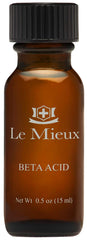 Le Mieux Beta Acid toner bottle with clear exfoliating solution for oily skin.