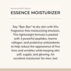 Le Mieux Essence ingredients include marine collagen and hexapeptide-8 for plump texture.