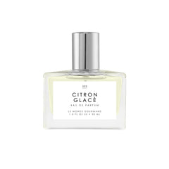 Le Monde Gourmand Citron Glacé bottle front view showing refreshing lemon notes.
