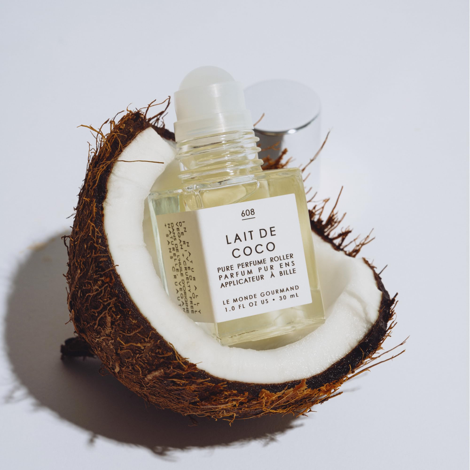 Le Monde Gourmand Coconut Milk Perfume Oil application on pulse points