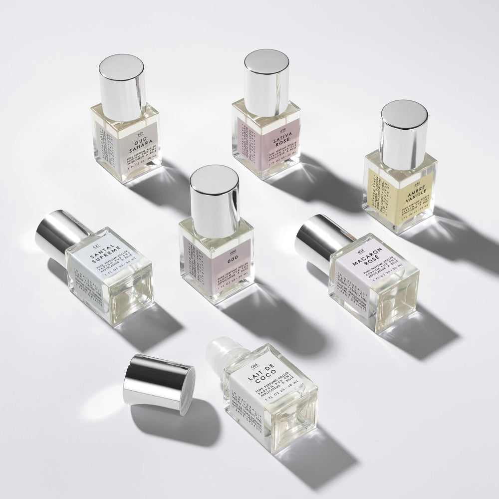 Le Monde Gourmand Coconut Milk Perfume Oil bergamot note hint closeup