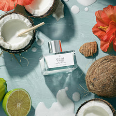 Le Monde Gourmand Lait de Coco packaging highlights creamy coconut visuals.