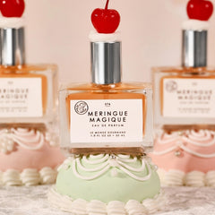 Le Monde Gourmand Meringue Magique apply to pulse points for lasting wear