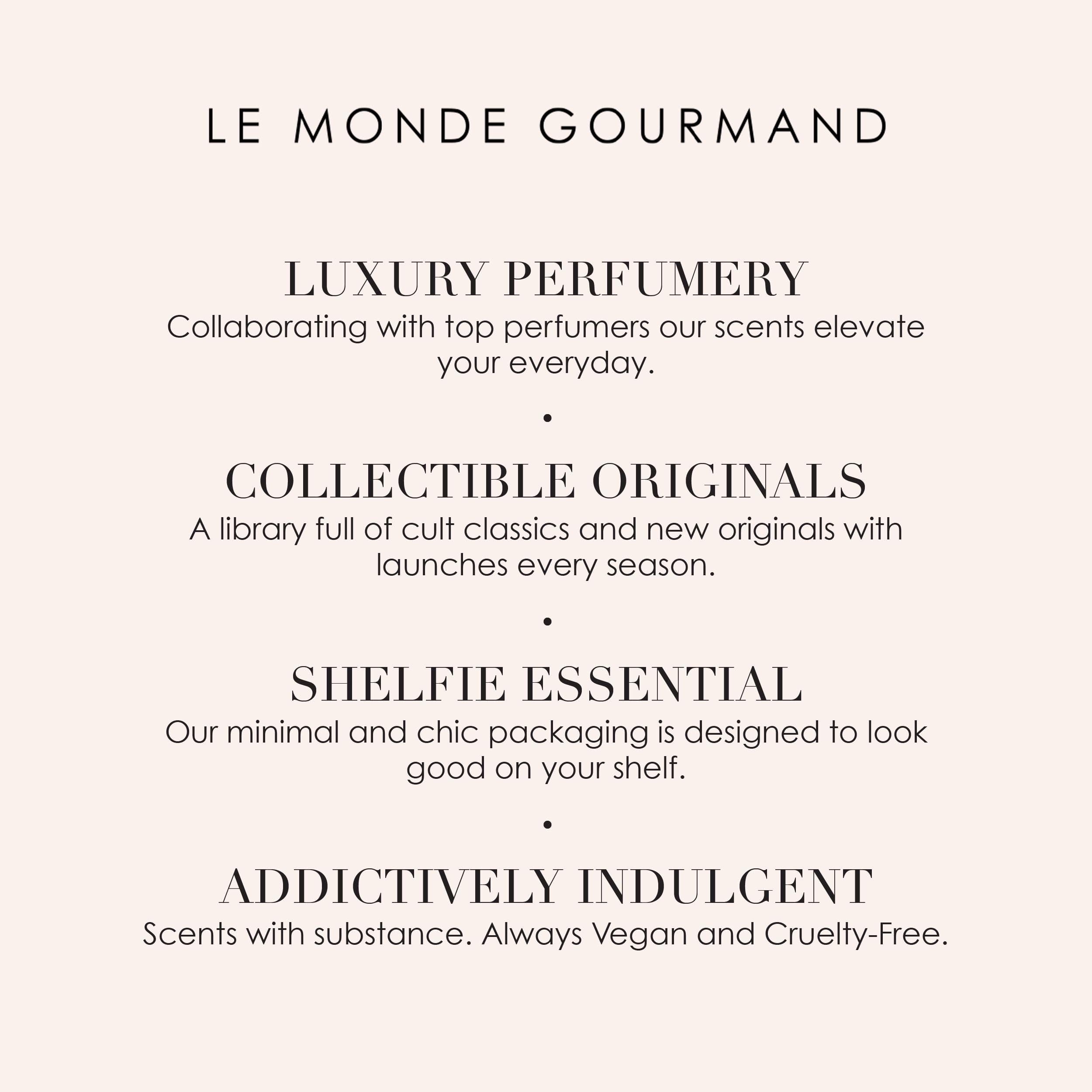 Le Monde Gourmand Meringue Magique vegan and cruelty-free