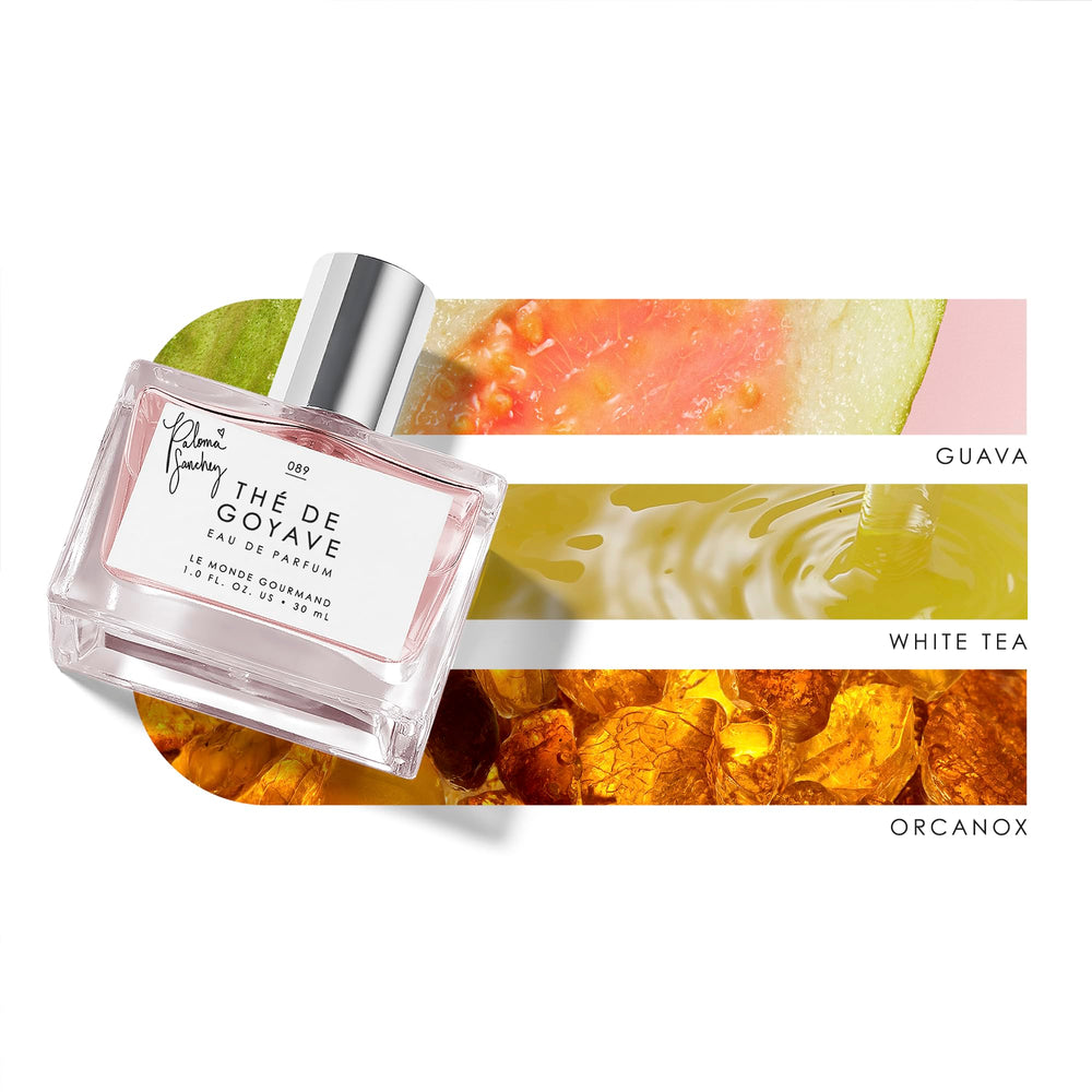 Le Monde Gourmand The de Goyave top notes suggest citrus freshness