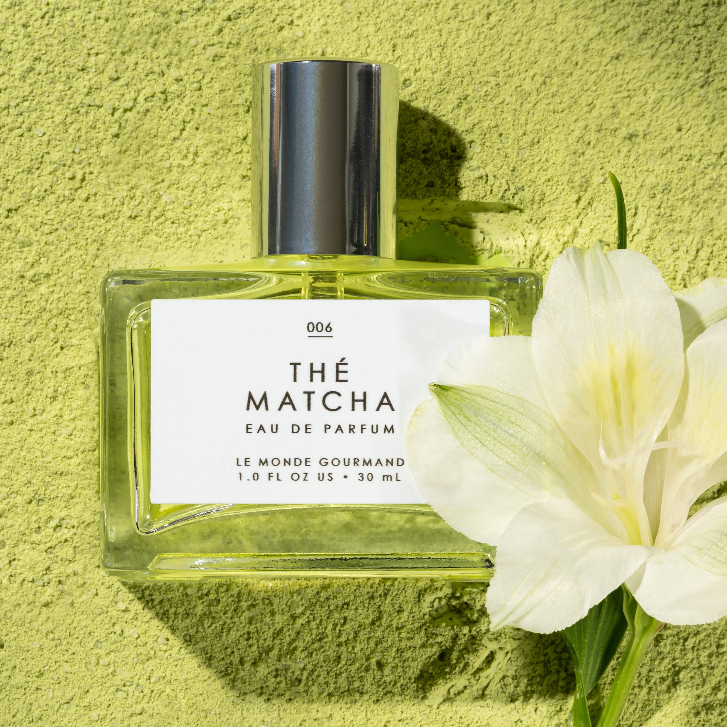 Le Monde Gourmand Thé Matcha layering ritual suggests personalized scent profiles.