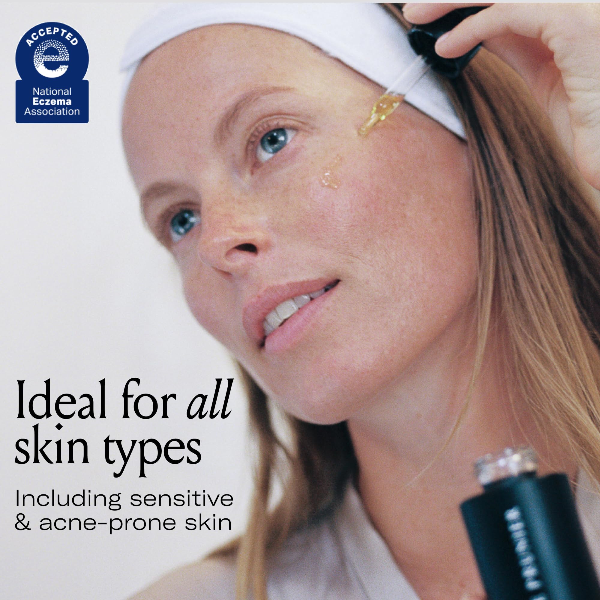 Le Prunier Plum Beauty Oil texture on skin demonstrates quick absorption and softness.