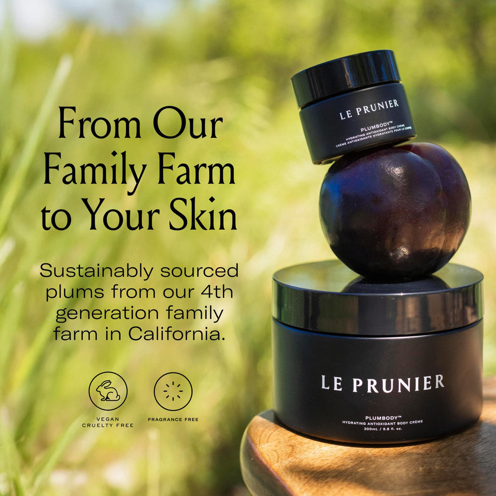 Arm application of Plumbody delivering all-over hydration
