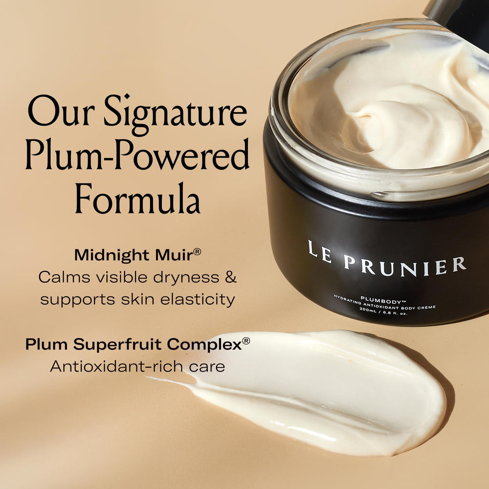 Pump dispense of Le Prunier Plumbody for easy, even coverage