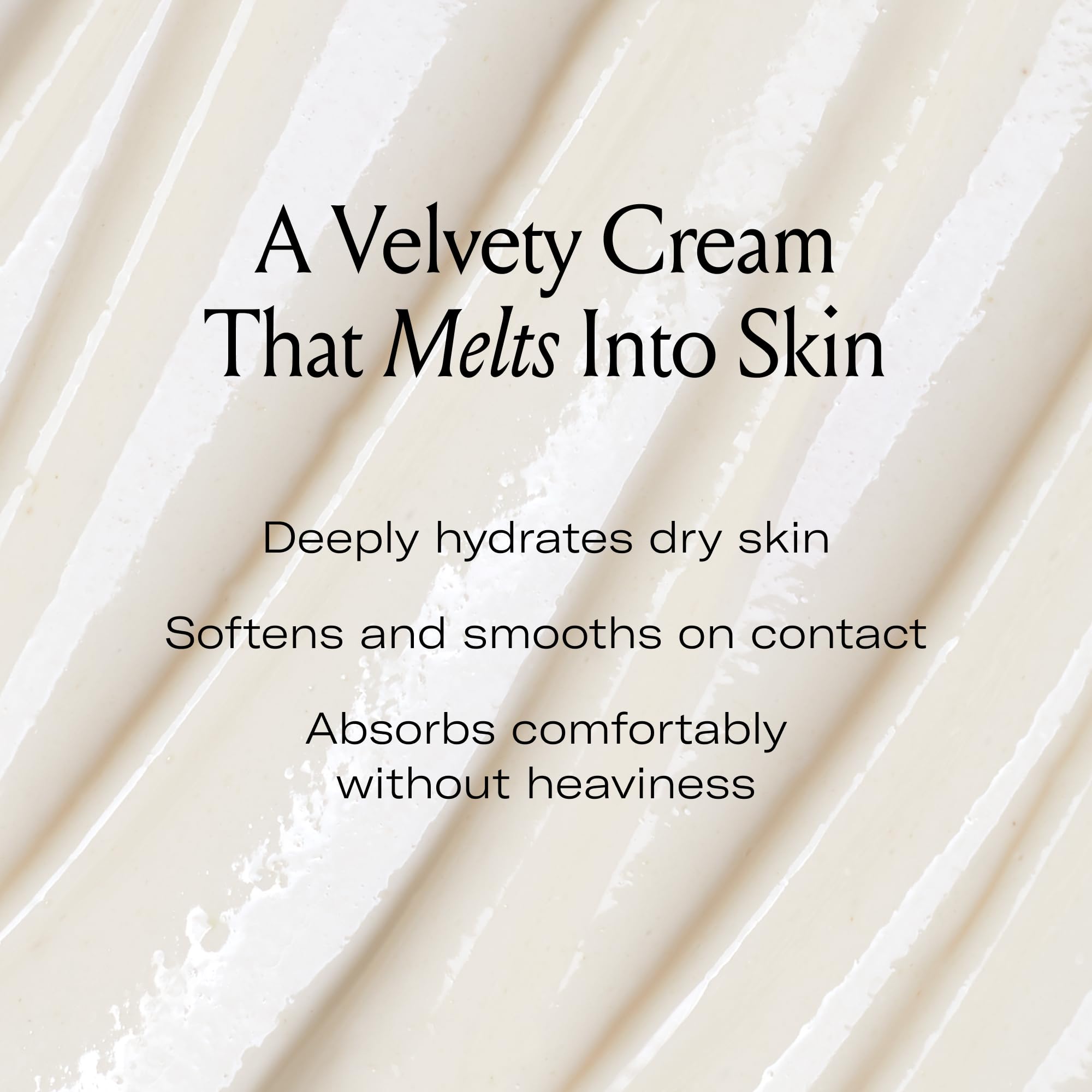 Silky Plumbody texture on skin indicating smooth application and absorption
