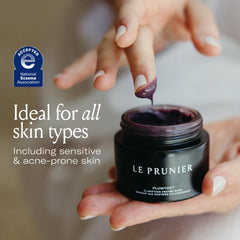 Le Prunier Plumtox Midnight Muir plum extract bottle showcases nourishing ingredient for skin vitality