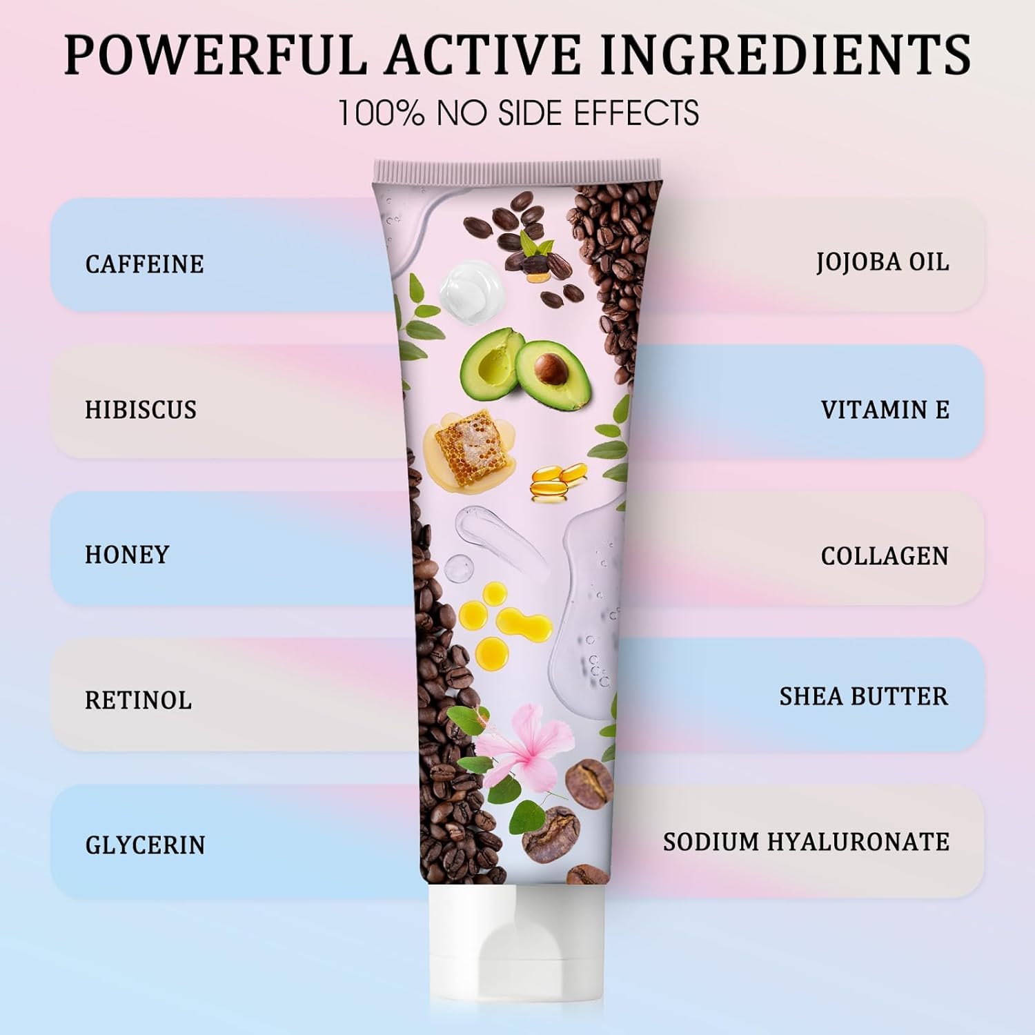 Leadyeah B Flat Belly Firming Cream ingredients like honey and caffeine support skin nourishment