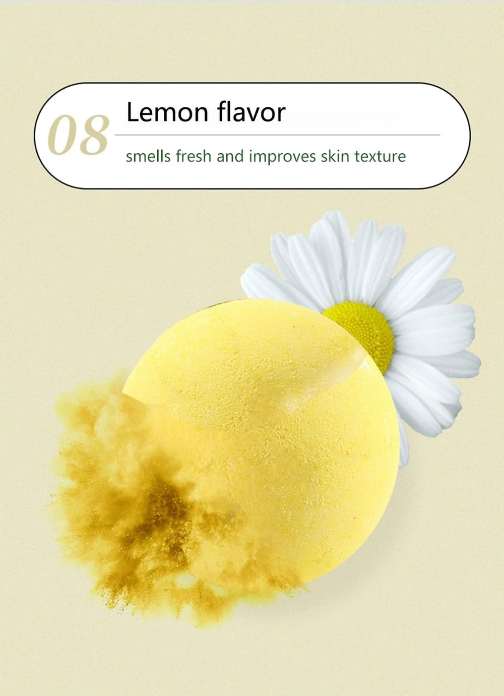 LeapLife Bath Bombs 60g: generous size for a single bath.