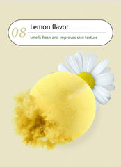 LeapLife Bath Bombs 60g: generous size for a single bath.