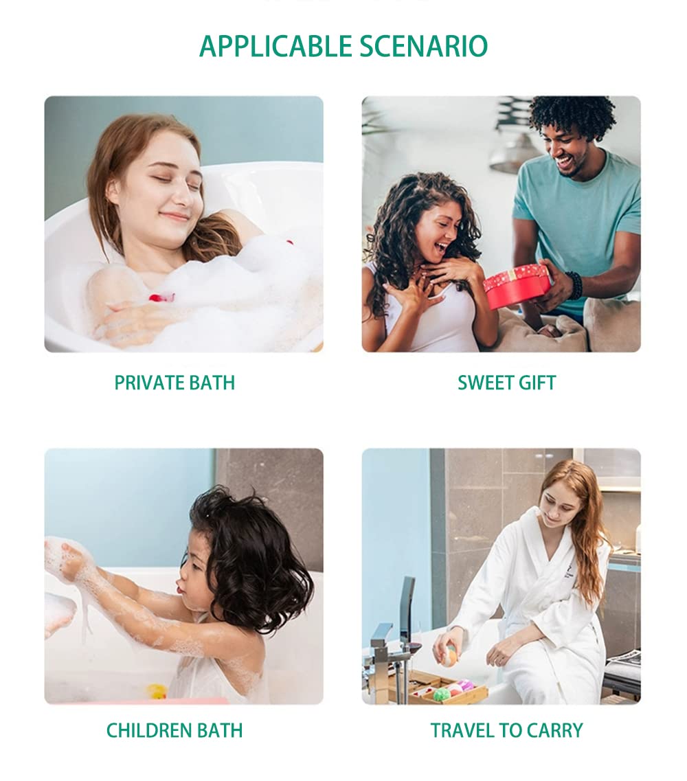 LeapLife Bath Bombs Lavender: soothing scent for calm, slow-down bath moments.