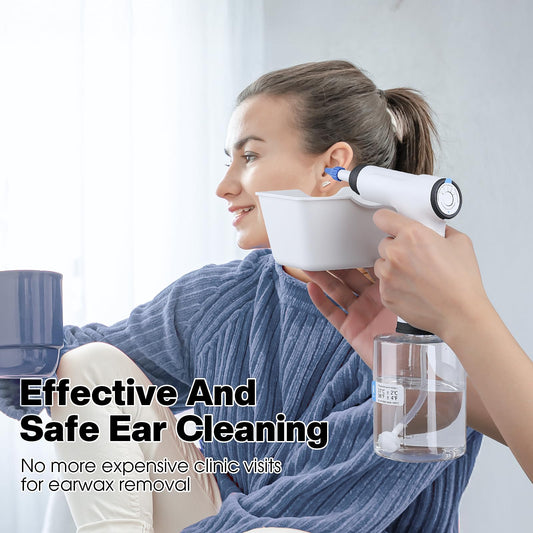 Lebbtl electric ear wash system with 4 modes for personalized cleaning.