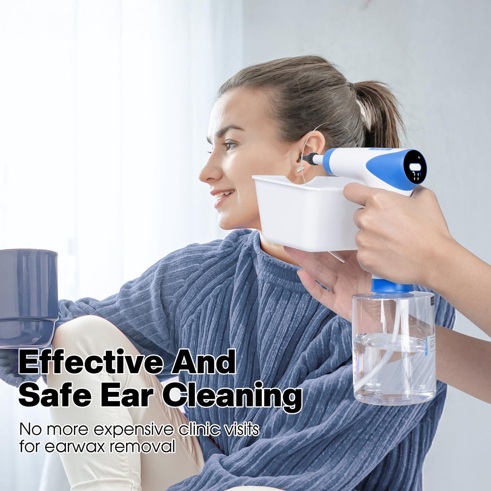 Lebbtl Five-hole silicone tips offer a gentle, shower-like rinse.