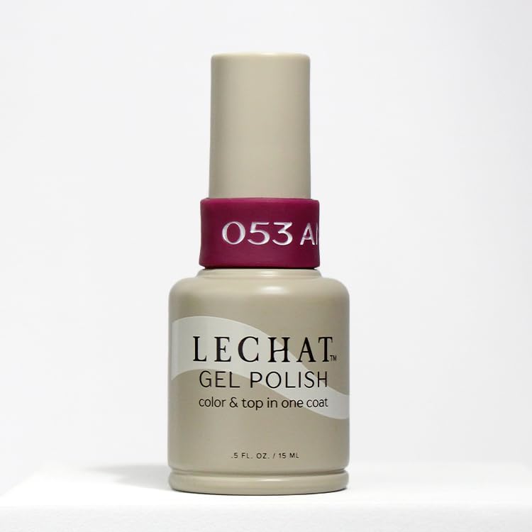 Lechat Antonella color and top in one coat with no top coat needed for a quick, glossy look.