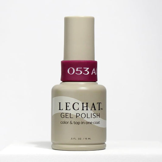 Lechat Antonella color and top in one coat with no top coat needed for a quick, glossy look.