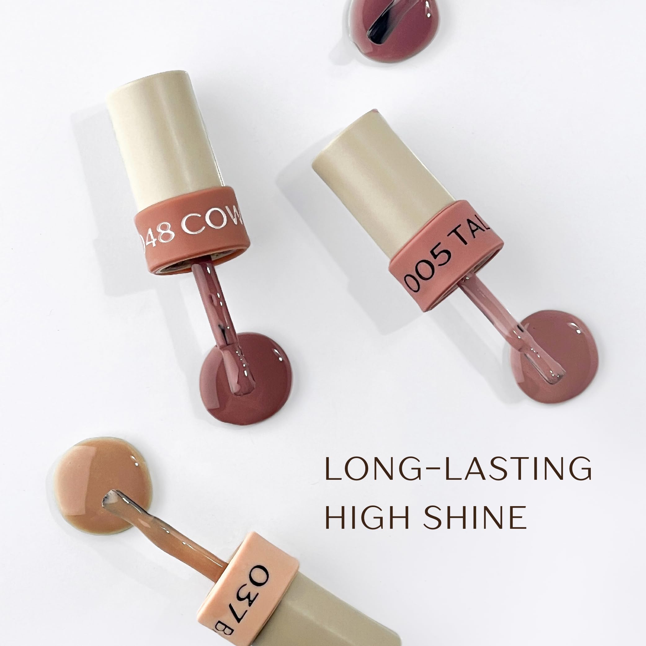 LECHAT Roan precision brush enables clean, accurate color placement.
