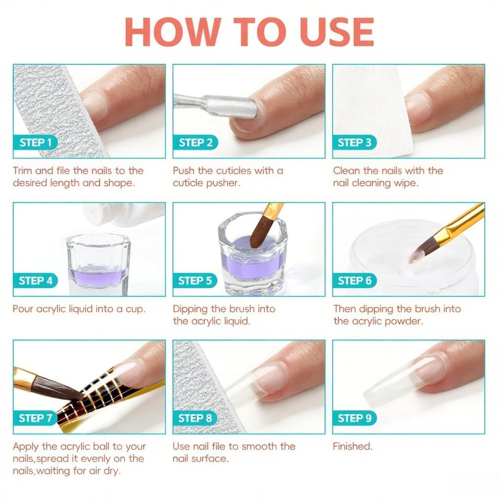 Leeclek finished manicure ideas showcasing salon‑like results at home