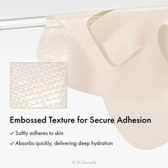 Leegeehaam Dr.Ceuracle gel mask with glutathione promotes a luminous, nourished look.