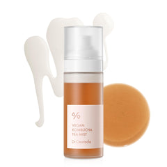 Leegeehaam Dr.Ceuracle Vegan Kombucha Tea Mist bottle for on-the-go hydration.
