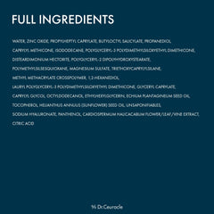 Mineral UV protection from zinc oxide in Leegeehaam Hydra Barrier suits sensitive skin