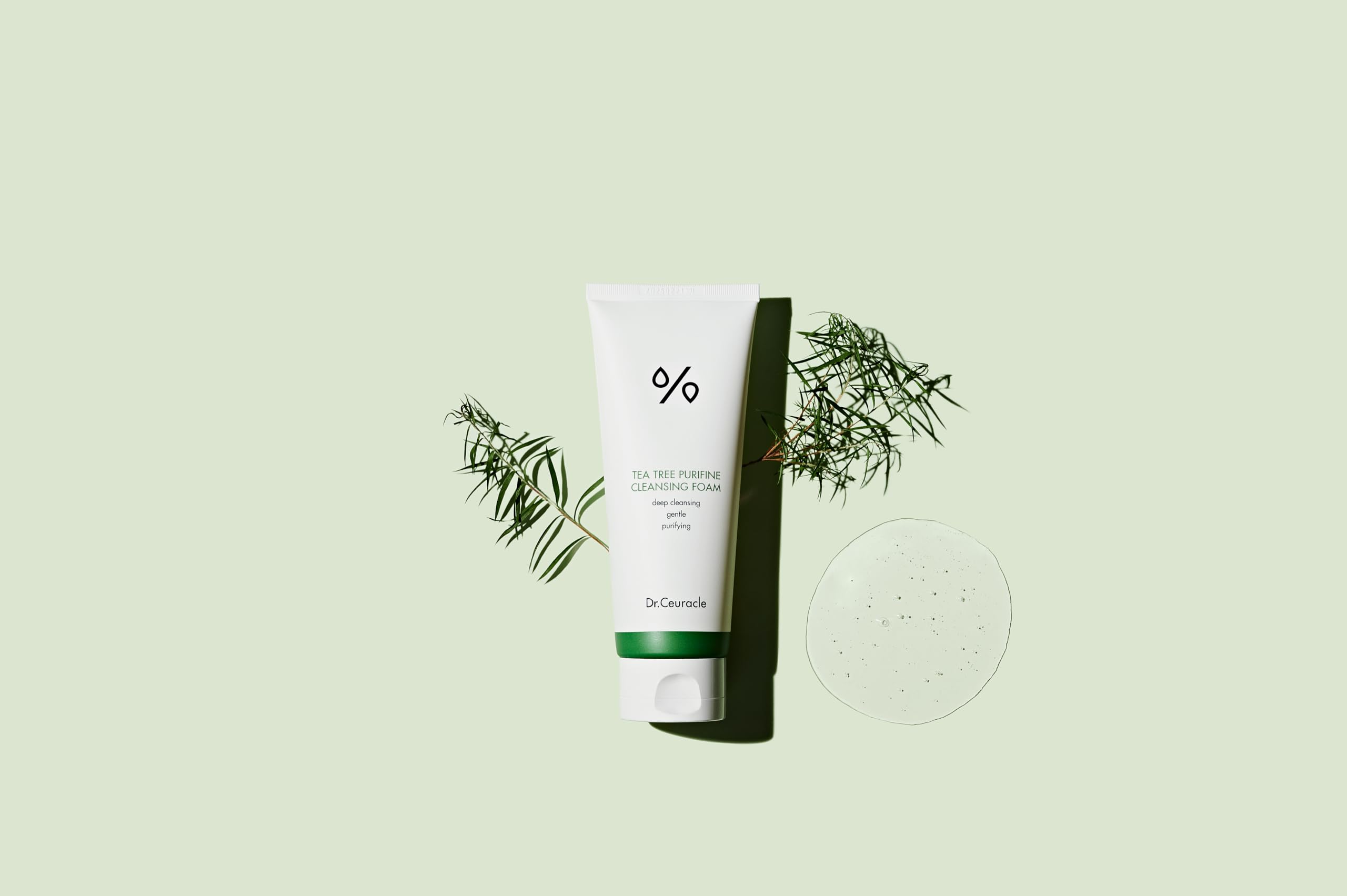 Leegeehaam Tea Tree Purifine cleansing foam packaging and label