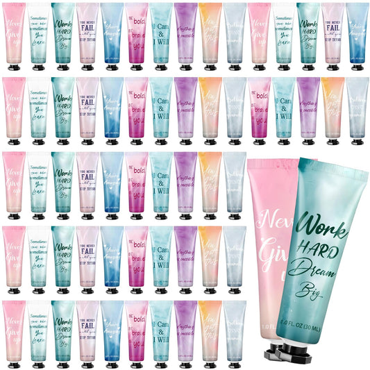 Leelosp 60-pack hand cream collection with natural oils for hydration