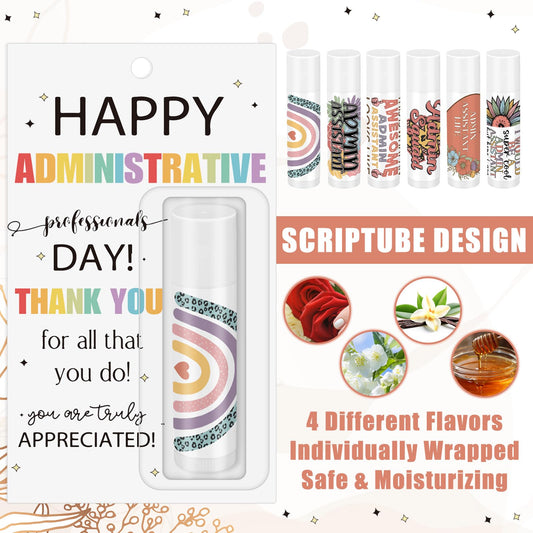 Leelosp boho pattern packaging lip balm, adds thoughtful flair to appreciation gifts.