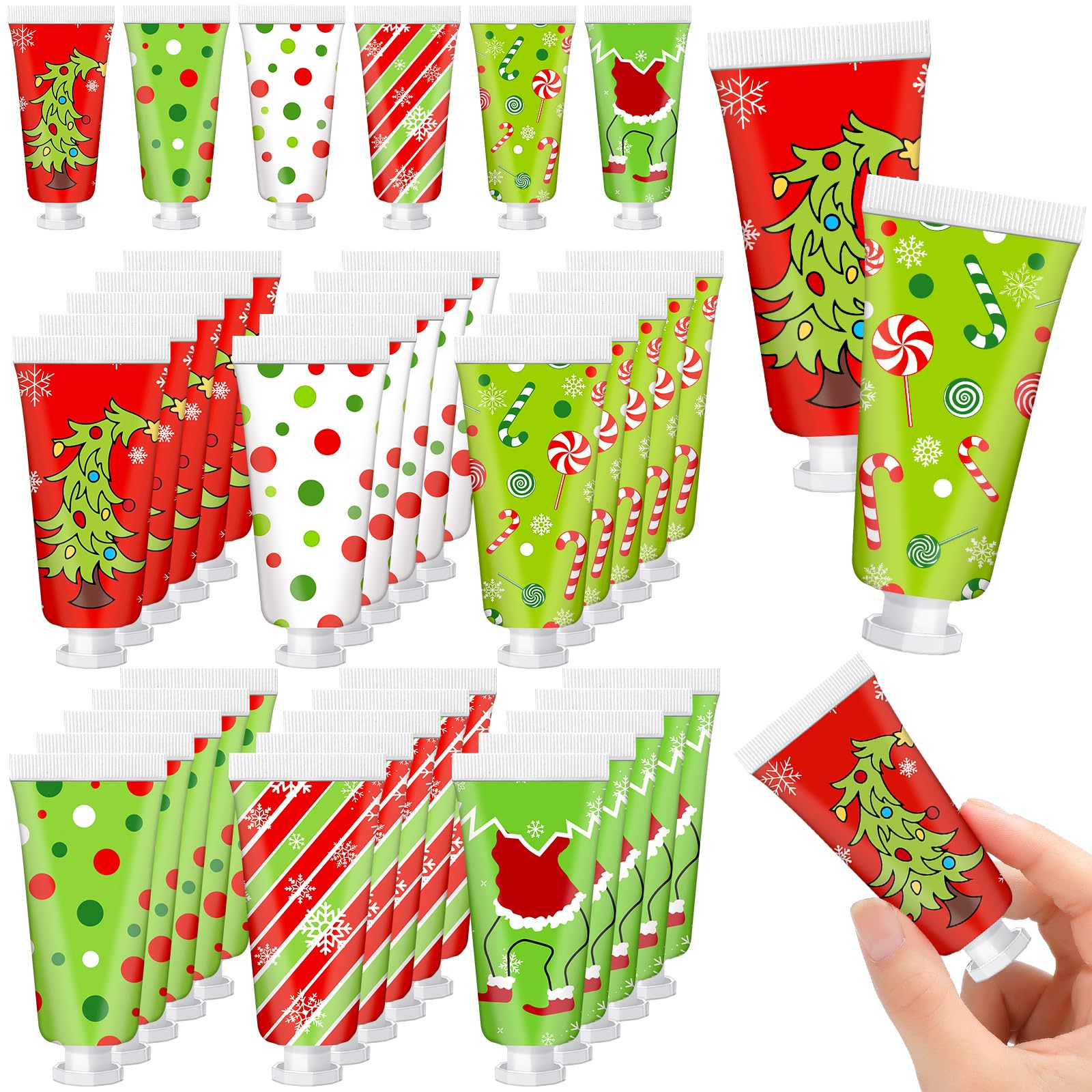 Leelosp Christmas hand cream avocado flavor for fast hydration on the go.
