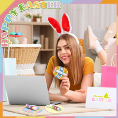 Leelosp Easter lip balm honey flavor, refreshing care.