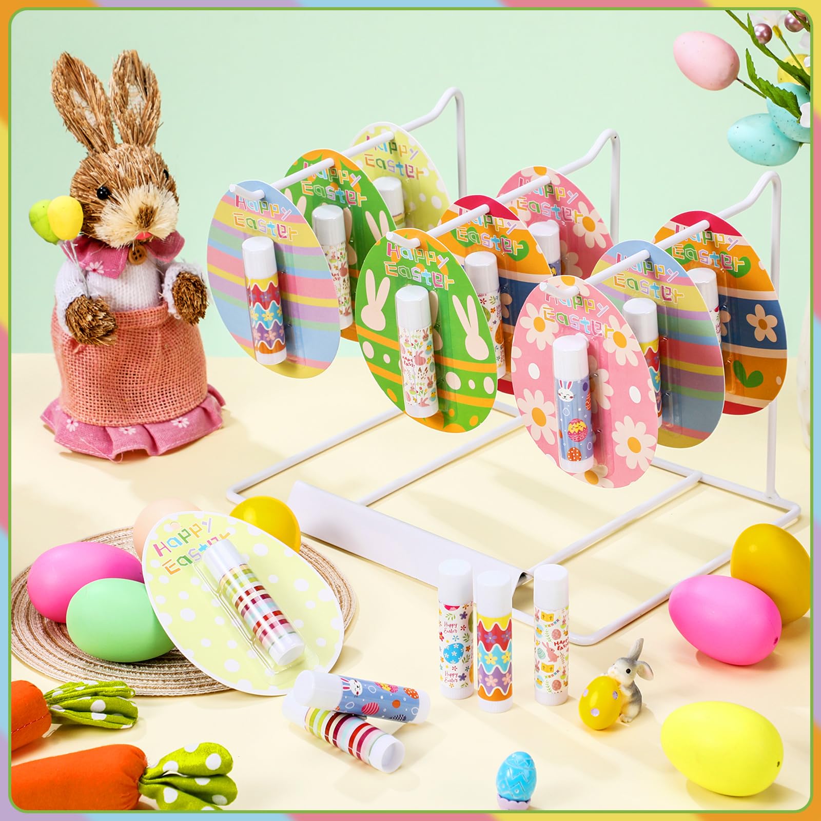 Leelosp Easter lip balm mint flavor, cool and refreshing.