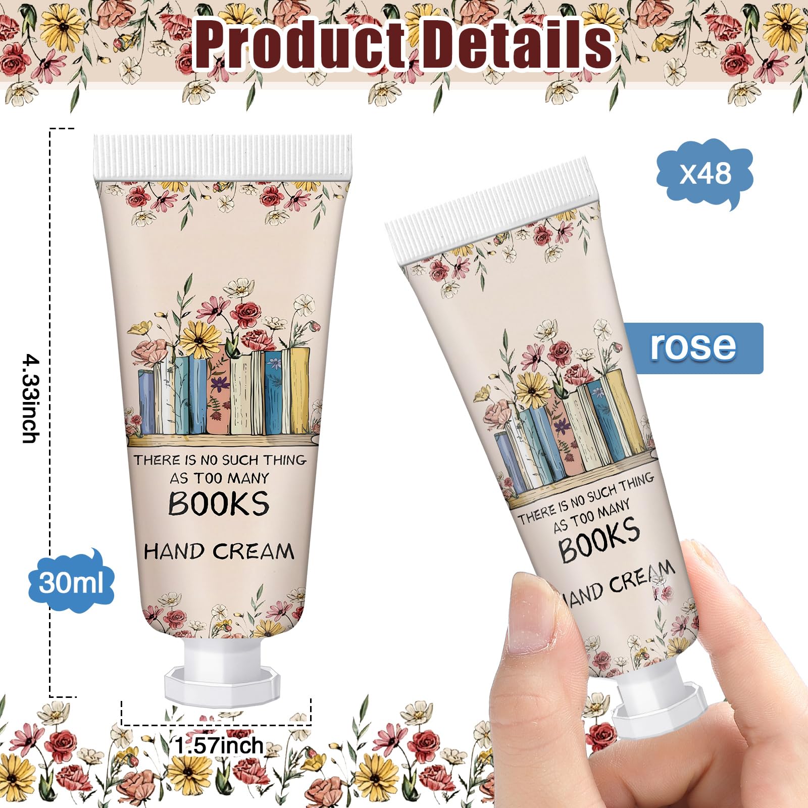 Leelosp mini 1oz hand creams in multicolor packaging for easy portability