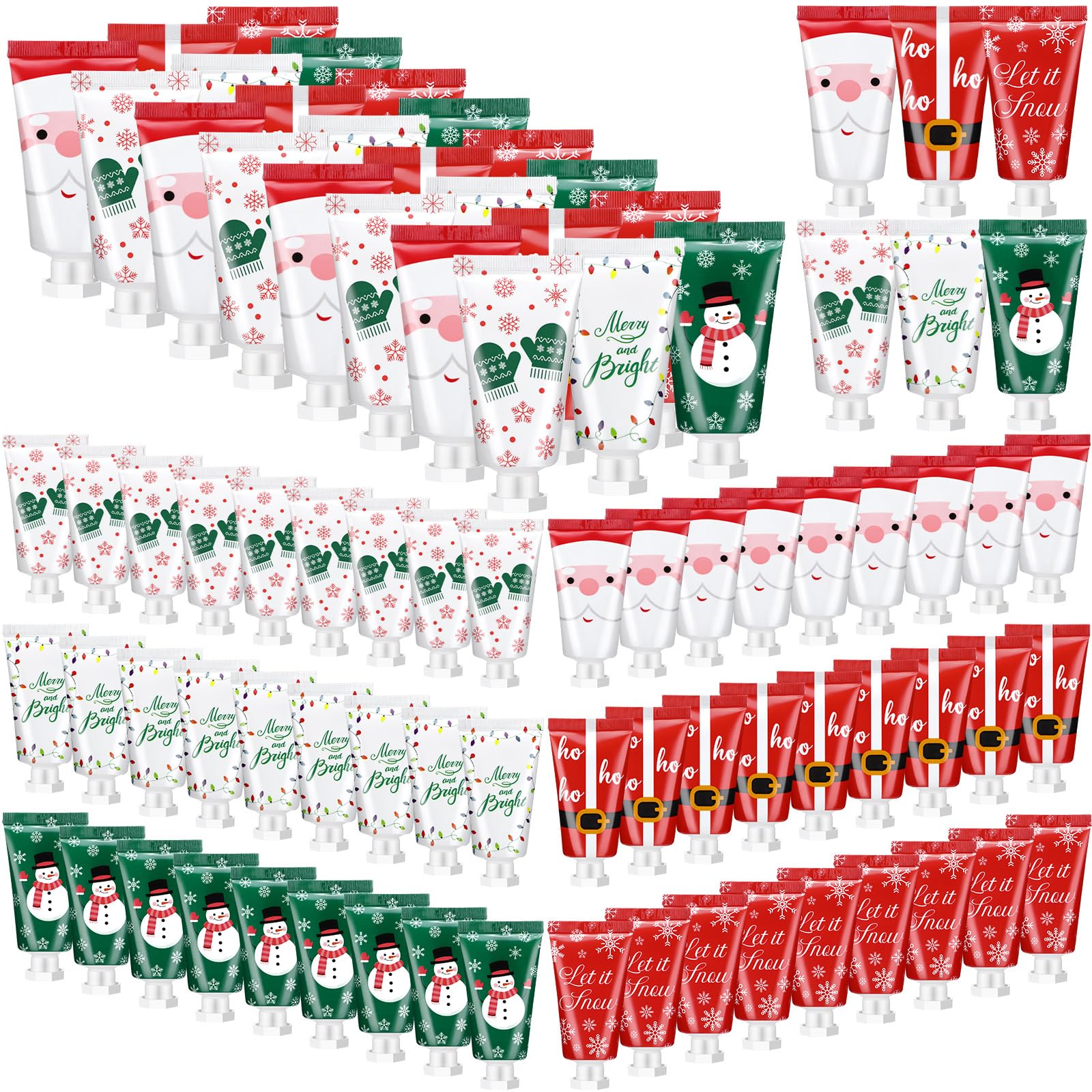 Leelosp Secret Santa gift set packaging with festive holiday design for gifting.