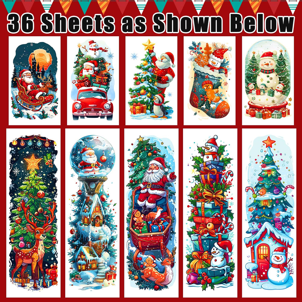 Leesgel snowy Santa Claus arm tattoo design for festive kids’ outfits