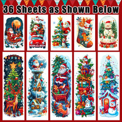 Leesgel snowy Santa Claus arm tattoo design for festive kids’ outfits